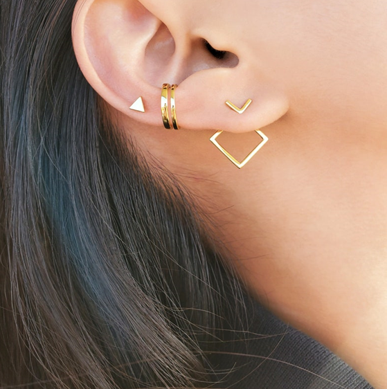 Ear Jacket Earrings